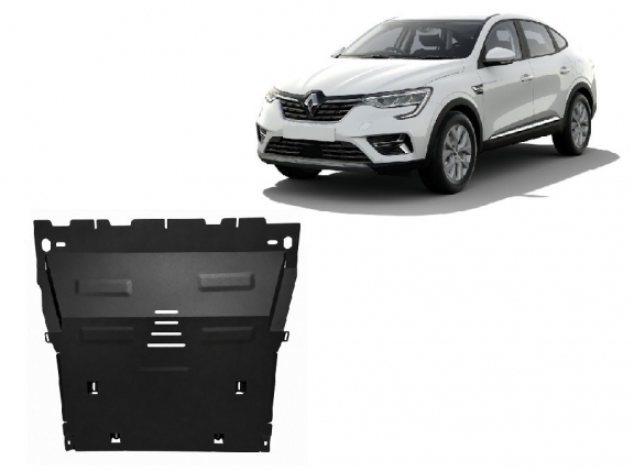 Steel skid plate for Renault Arkana
