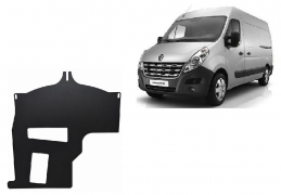 Steel catalytic converter plate/cat lock for Renault Master