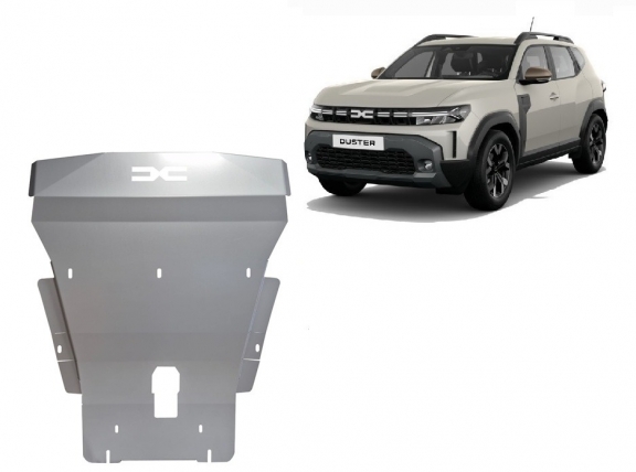 Aluminum skid plate for Dacia Duster- 4x2