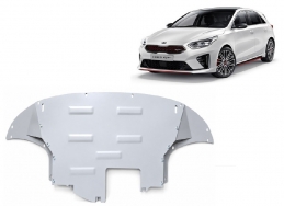Aluminum skid plate for Kia C eed