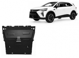 Steel skid plate for Mitsubishi Grandis