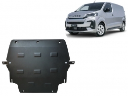 Steel skid plate for Iveco eJolly