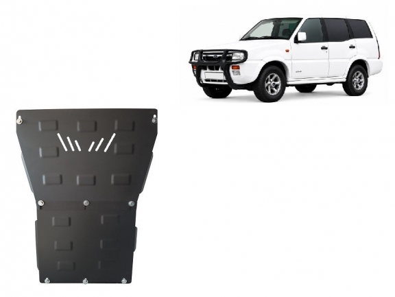 Steel skid plate for Ford Maverick