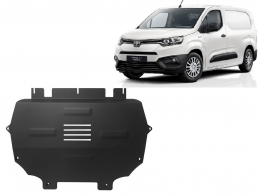 Steel skid plate for Toyota Proace City