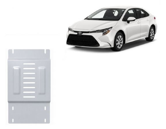 Aluminum catalytic converter plate/cat lock for Toyota Corolla