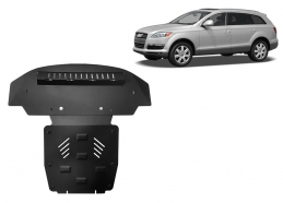 Steel skid plate for Audi Q7
