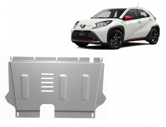 Aluminium skid plate for Toyota Aygo X