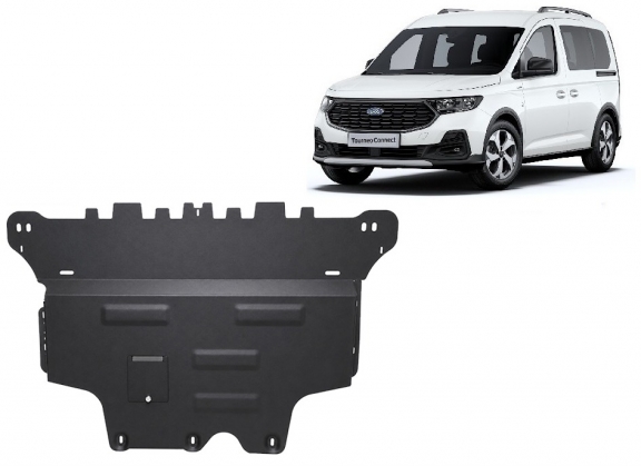 Steel skid plate for Ford Tourneo Connect 