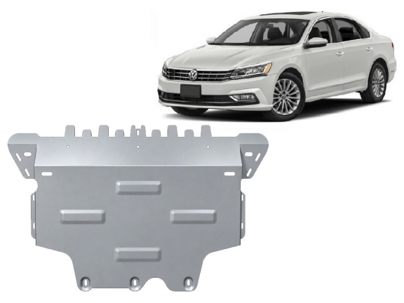 Aluminum skid plate for VW Passat Alltrack 
