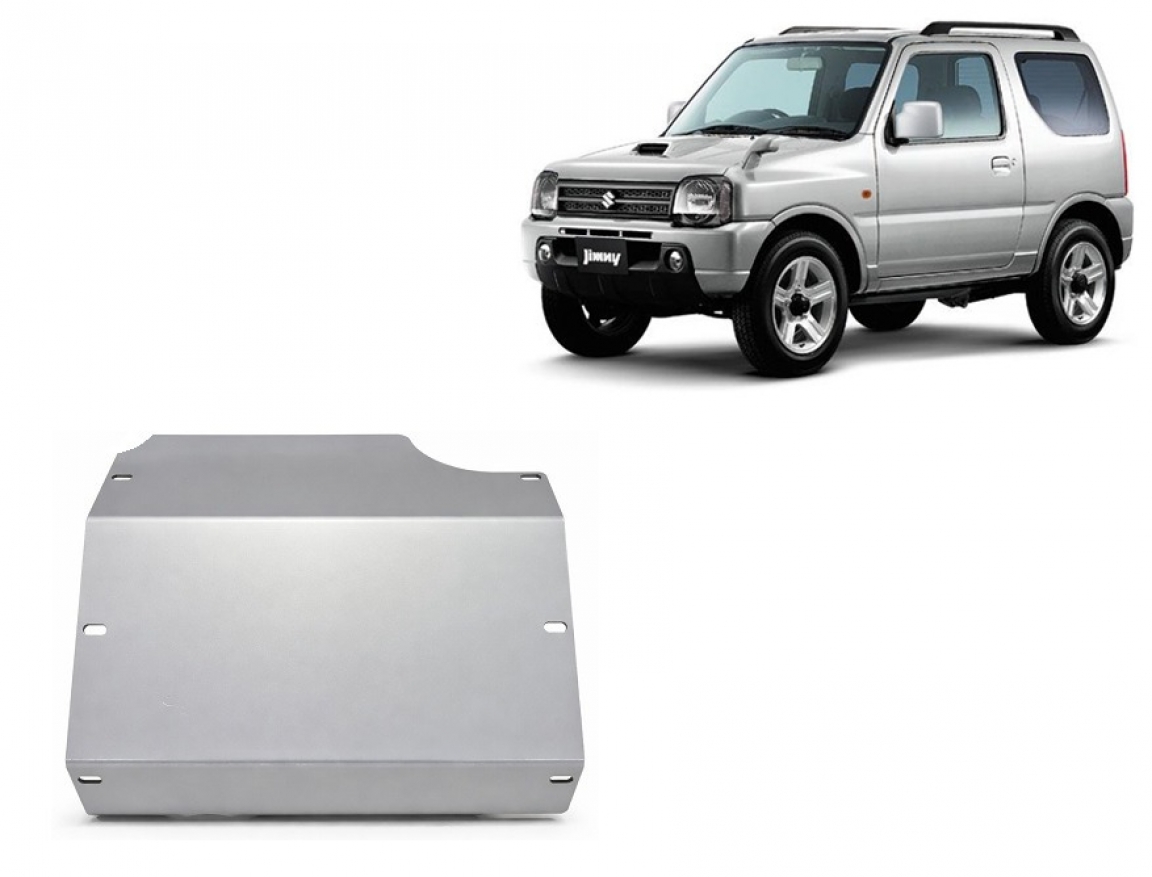 Skid plate for Suzuki Jimny - aluminum (1998-2018)