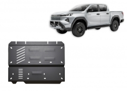 Steel differential skid plate for Toyota Hilux