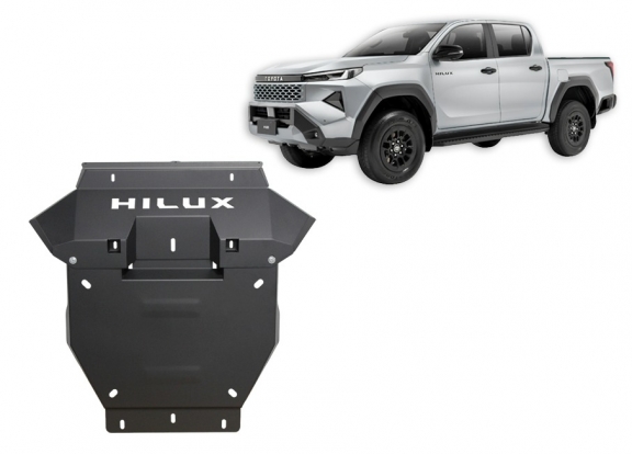 Steel skid plate for Toyota Hilux EV