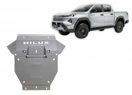 Aluminum skid plate for Toyota Hilux