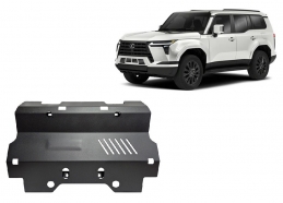 Steel radiator skid plate for Lexus GX