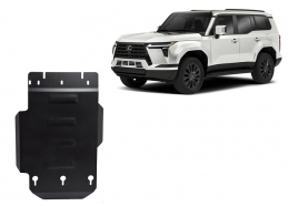 Steel gearbox skid plate for Lexus GX