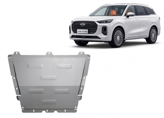 Aluminum skid plate for Chery Tiggo 9