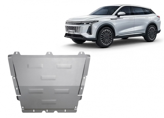 Aluminum skid plate for Omoda 9