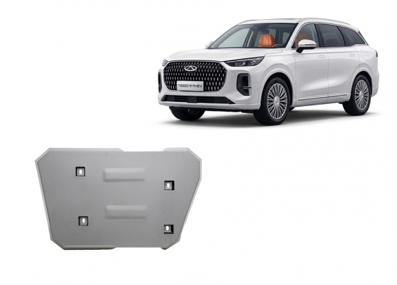 Aluminum fuel tank skid plate  for Chery Tiggo 9