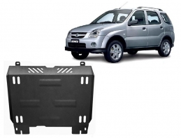 Steel skid plate for the protection of the engine and the gearbox for Suzuki Ignis