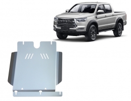 Aluminum gearbox skid plate for Jac T8