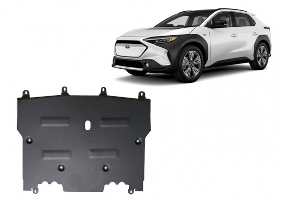 Steel skid plate for Subaru Soltera