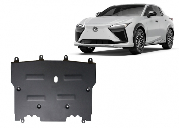 Steel skid plate for Lexus RZ