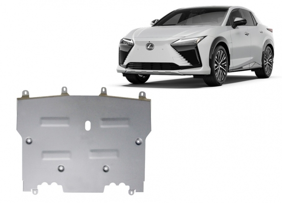 Aluminum skid plate for Lexus RZ