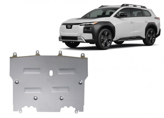 Aluminum skid plate for Subaru Trailseeker