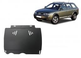 Steel manual gearbox skid plate Audi Allroad A6