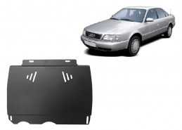 Steel manual gearbox skid plate Audi A6