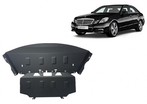 Steel skid plate for Mercedes E-Classe W212