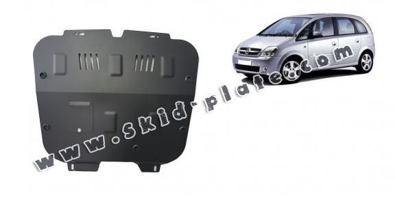 Steel skid plate for Opel Meriva