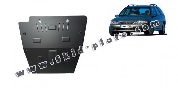 Steel skid plate for Opel Vectra B