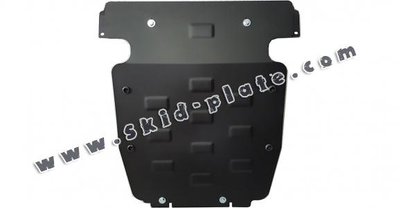 Steel skid plate for Porsche Cayenne