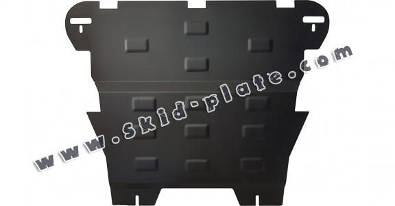 Steel skid plate for Man Tge