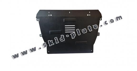 Steel skid plate for Volvo C40