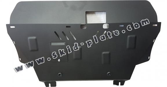 Steel skid plate for Volvo V40