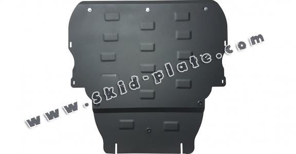 Steel skid plate for Volvo V40