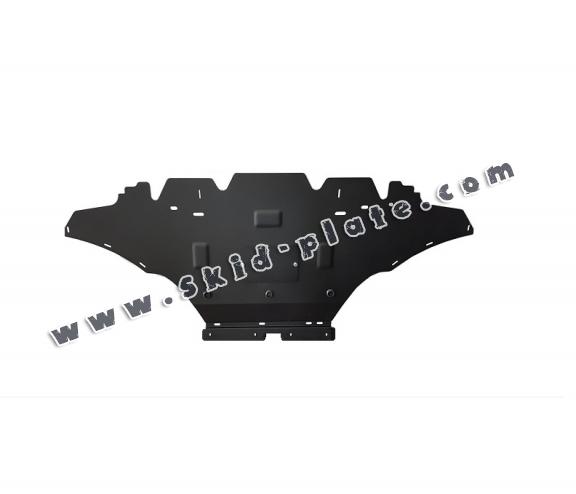 Steel skid plate for Audi A4 B8, diesel