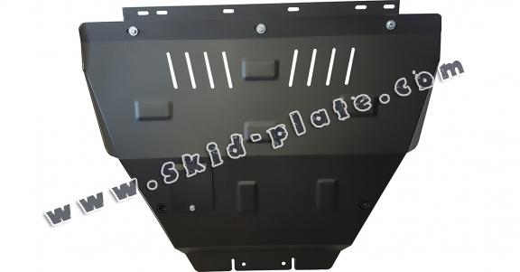 Steel skid plate for the protection of the engine and the gearbox for Citroen Xsara Picasso