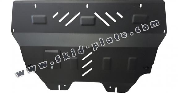 Steel skid plate for Peugeot Partner