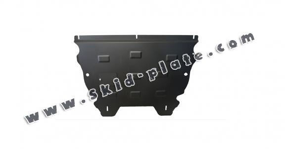 Steel skid plate for the protection of the engine and the gearbox for Ford Edge