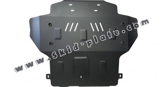 Steel skid plate for Opel Astra F