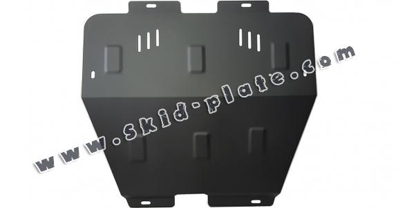 Steel skid plate for Opel Zafira B