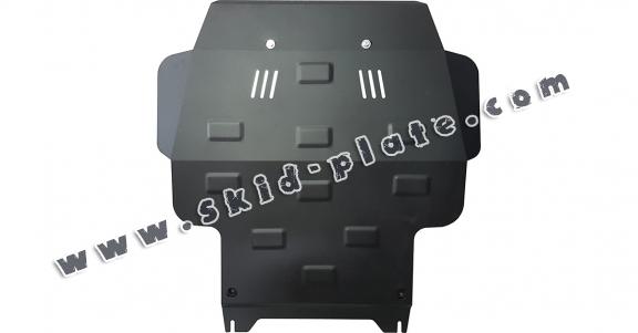 Steel skid plate for Volkswagen Caddy