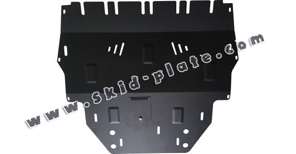 Steel skid plate for Audi A2