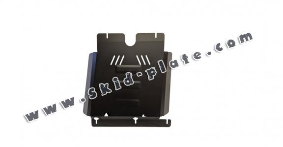 Steel gearbox skid plate for Jac T8