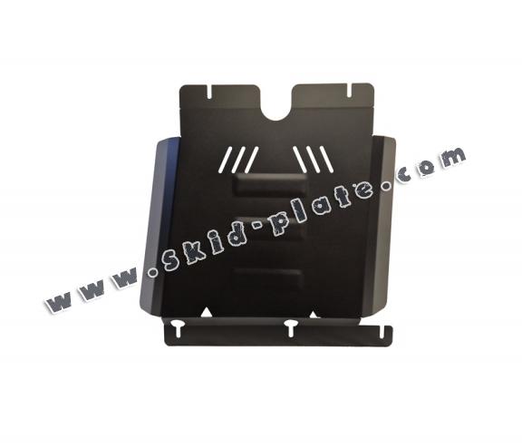 Steel gearbox skid plate for Evo Cross 4