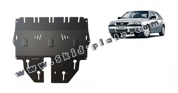 Steel skid plate for Volkswagen Pointer