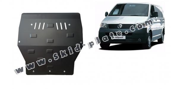 Steel skid plate for Volkswagen Transporter T5